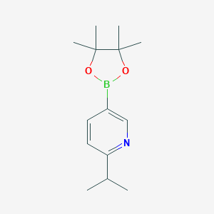 Pyridines6-(iso-propyl)pyridine-3-boronic Acid Pinacol EsterͼƬ