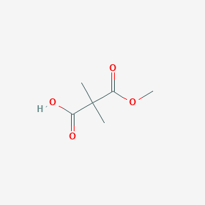 3-Methoxy-2,2-dimethyl-3-oxopropanoic acidͼƬ