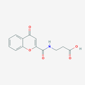 3-[(4-Oxo-4H-chromen-2-yl)formamido]propanoic AcidͼƬ