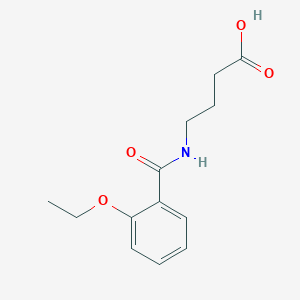 4-[(2-Ethoxyphenyl)formamido]butanoic AcidͼƬ