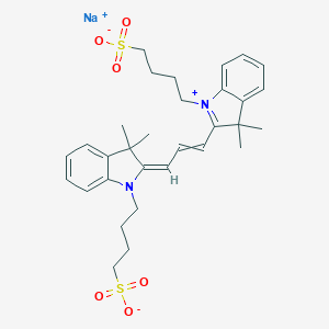 3,3,3,3-Tetramethyl-1,1-bis(4-sulfobutyl)indocarbocyanine Sodium SaltͼƬ