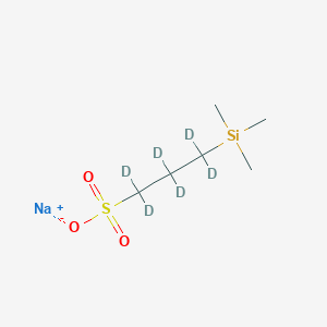 3-(Trimethylsilyl)-1-propane-1,1,2,2,3,3-d6-sulfonic Acid Sodium SaltͼƬ