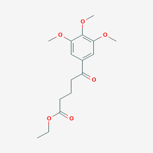 Ethyl 5-(3,4,5-trimethoxyphenyl)-5-oxovalerateͼƬ