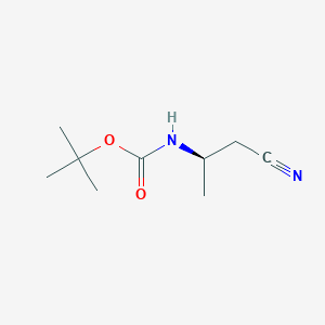 (R)-tert-Butyl(1-Cyanopropan-2-yl)carbamateͼƬ