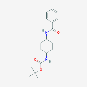 tert-Butyl(1R*,4R*)-4-benzamidocyclohexylcarbamateͼƬ