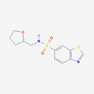 N-(Tetrahydrofuran-2-ylmethyl)-1,3-benzothiazole-6-sulfonamideͼƬ