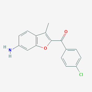 2-(4-chlorobenzoyl)-3-methyl-1-benzofuran-6-amineͼƬ