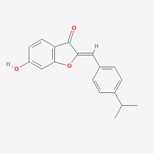 (2Z)-6-hydroxy-2-(4-isopropylbenzylidene)-1-benzofuran-3(2H)-oneͼƬ