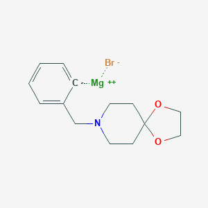 2-[8-(1,4-Dioxa-8-azaspiro[4,5]decyl)methyl]phenylmagnesium bromide 0,25 M in TetrahydrofuranͼƬ