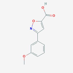 3-(3-methoxyphenyl)isoxazole-5-carboxylic acidͼƬ