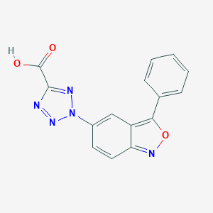 2-(3-Phenyl-2,1-benzisoxazol-5-yl)-2H-tetrazole-5-carboxylic AcidͼƬ