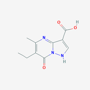 6-Ethyl-7-hydroxy-5-methyl-pyrazolo[1,5-a]pyrimidine-3-carboxylic acidͼƬ