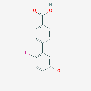 2'-Fluoro-5'-methoxy-[1,1'-biphenyl]-4-carboxylic acidͼƬ