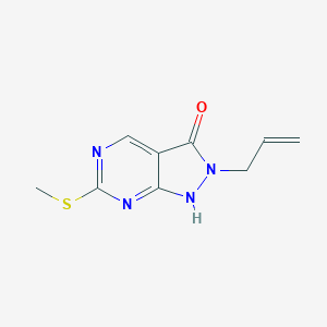 6-(methylsulfanyl)-2-(prop-2-en-1-yl)-1H,2H,3H-pyrazolo[3,4-d]pyrimidin-3-oneͼƬ