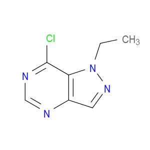 7-chloro-1-ethyl-1H-pyrazolo[4,3-d]pyrimidineͼƬ