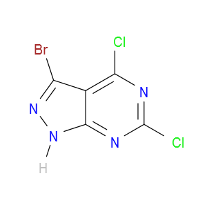 3-bromo-4,6-dichloro-1H-pyrazolo[3,4-d]pyrimidineͼƬ