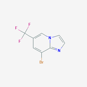 8-bromo-6-(trifluoromethyl)imidazo[1,2-a]pyridineͼƬ