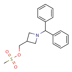 [1-(diphenylmethyl)azetidin-3-yl]methylmethanesulfonateͼƬ