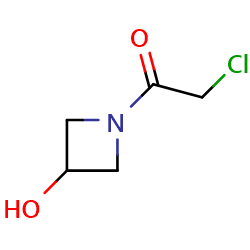 2-chloro-1-(3-hydroxyazetidin-1-yl)ethan-1-oneͼƬ