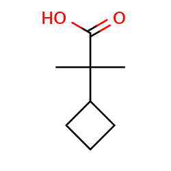 2-cyclobutyl-2-methylpropanoicacidͼƬ