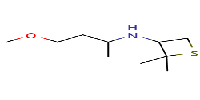 N-(4-methoxybutan-2-yl)-2,2-dimethylthietan-3-amine图片