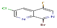 8-bromo-3-chloro-5-fluoro-1,7-naphthyridineͼƬ