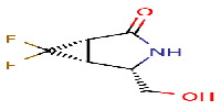 (1S,4S,5R)-6,6-difluoro-4-(hydroxymethyl)-3-azabicyclo[3,1,0]hexan-2-oneͼƬ