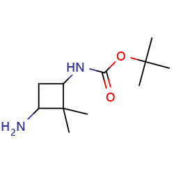 tert-butylN-(3-amino-2,2-dimethylcyclobutyl)carbamateͼƬ