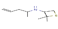 2,2-dimethyl-N-(pent-4-en-2-yl)thietan-3-amineͼƬ