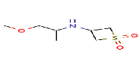 3-[(1-methoxypropan-2-yl)amino]-1?-thietane-1,1-dioneͼƬ