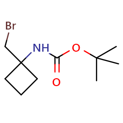 tert-butylN-[1-(bromomethyl)cyclobutyl]carbamateͼƬ