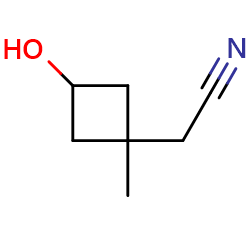 2-(3-hydroxy-1-methylcyclobutyl)acetonitrileͼƬ