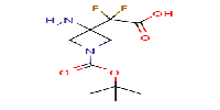 2-(3-amino-1-tert-butoxycarbonyl-azetidin-3-yl)-2,2-difluoro-aceticacidͼƬ