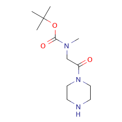 tert-butylN-methyl-N-[2-oxo-2-(piperazin-1-yl)ethyl]carbamateͼƬ