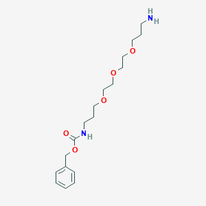 (3-{2-[2-(3-Aminopropoxy)ethoxy]ethoxy}-propyl)-carbamic acid benzyl ester图片