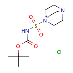 tert-butylN-(4-aza-1-azoniabicyclo[2,2,2]octan-1-ylsulfonyl)carbamatechlorideͼƬ