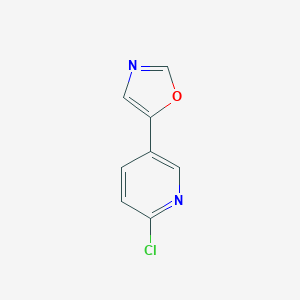 2-Chloro-5-(1,3-oxazol-5-yl)pyridineͼƬ