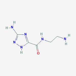 5-Amino-2 H-[1,2,4]triazole-3-carboxylic acid(2-amino-ethyl)-amideͼƬ