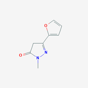 3-(furan-2-yl)-1-methyl-4,5-dihydro-1H-pyrazol-5-oneͼƬ