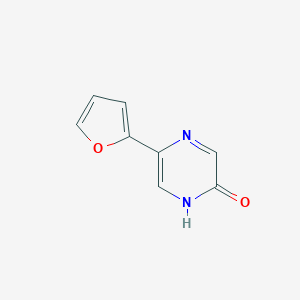 5-(furan-2-yl)-1,2-dihydropyrazin-2-oneͼƬ