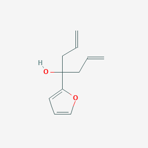 4-(furan-2-yl)hepta-1,6-dien-4-olͼƬ