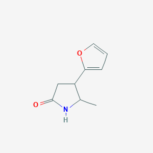 4-(Furan-2-yl)-5-methylpyrrolidin-2-oneͼƬ