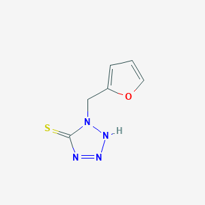 1-(furan-2-ylmethyl)-1H-1,2,3,4-tetrazole-5-thiolͼƬ