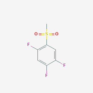 1,2,4-trifluoro-5-(methylsulfonyl)benzeneͼƬ