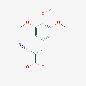 3,4,5-Trimethoxy-2'-cyano-di-hydrocinnamaldehyde Dimethylacetal图片