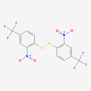 4,4'-Bis(trifluoromethyl)-2,2'-dinitrodiphenyldisulphide 97%ͼƬ