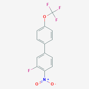 1,1'-Biphenyl,3-fluoro-4-nitro-4'-(trifluoromethoxy)-ͼƬ