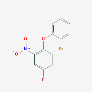 1-(2-Bromophenoxy)-4-fluoro-2-nitrobenzeneͼƬ