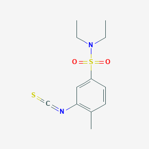 N,N-Diethyl-3-isothiocyanato-4-methylbenzene-1-sulfonamideͼƬ