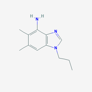 5,6-Dimethyl-1-propyl-1H-1,3-benzodiazol-4-amineͼƬ